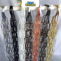 ราคา โซ่เหล็กสแตนเลส/หัวเข็มขัดสําหรับแขวนไม้แขวนเสื้อไม้แขวนเสื้ออเนกประสงค์อัจฉริยะแขวนแสดงร้านค้า (54102784701)