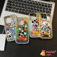 ราคา เคสไอโฟน 16 สำหรับ iPhone 11 16 15 13 12 14 Pro Max 16 7 8 14 Plus XR X XS MAX ตลกดีดิสนีย์มิกกี้เมาส์ปกอ่อนโปร่งใส (29570452182)