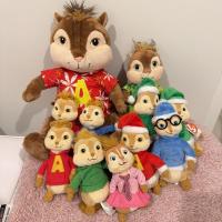 ราคา alvin and the chipmunks ชิพมั้งค์ ชิบมั้งค์ ตุ๊กตากระรอก ชิพมังค์ ลิขสิทธิ์แท้build n bear TY (27226268888)
