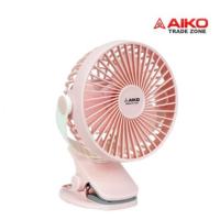 ราคา AIKO พัดลมชาร์จไฟแบบคลิปหนีบ รุ่น KN-L2855 พัดลมติดรถยนต์ พัดลมพกพาติดในรถ พัดลมขนาดเล็ก พัดลมในรถ พัดลมแบบหนีบ พัดลมเคล (6548840914)