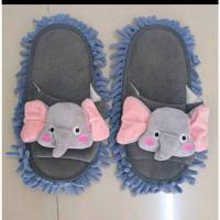 ราคา รองเท้า ใส่ในบ้านถูพื้นหัวตุ๊กตา(พร้อมส่ง) (23060528720)