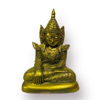 ราคา พระมหามัยมุนี กว้าง 5นิ้ว สูง 10นิ้ว สีทองเก่า (22581308860)