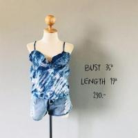 ราคา สายเดี่ยวมัดย้อมคราม (902117392)