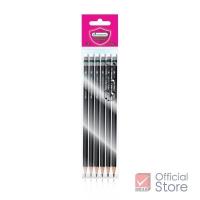 ราคา Master Art ดินสอ ดินสอดำ ดินสอ 2b จำนวน 6 แท่ง (8200333674)