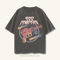 ราคา เสื้อยืดโอเวอร์ไซส์ Foo Fighters - เสื้อยืดวงขนาดใหญ่ Foo Fighters (49203339681)