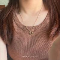 ราคา completelook.bkk - sunny necklace [stainless steel] สร้อยคอสแตนเลสแท้ สร้อยพร้อมจี้ (25453005271)