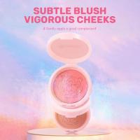 ราคา chictrendchictrendNude Color Blusher Beginner Monochrome Blusher Students Natural Brightening Blusher Plate (51650857143)