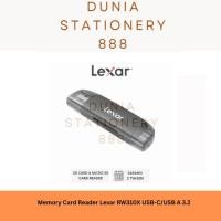 ราคา Lexar Dual Slot RW310X USB 3.2 Type A / Type C Card Reader SDcard / MicroSD (55703266819)