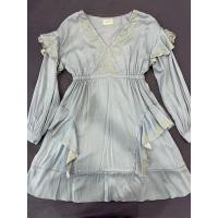 ราคา Lyn Around ชุดเดรสสีฟ้าพาสเทล (14779333673)