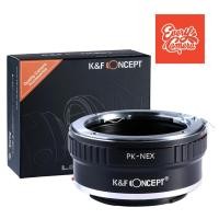 ราคา Adapter K&F Concept PK-NEX for Pentax PK K Lens to Sony NEX E-Mount (942708220)