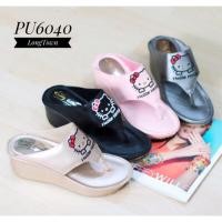 ราคา รองเท้าส้นเตารีดปักคิตตี้ !!!! (483117730)