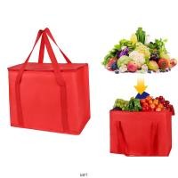 ราคา MFT-1pc Insulated ถุงร้านขายของชํานํากลับมาใช้ใหม่,กระเป๋าเก็บความเย็นแบบพับได้พร้อมซิปด้านบน,ถุงช้อปปิ้งสําหรับของชํา,กระเป๋าจัดส่ง Totes สําหรับร้อนหรือเย็น (40577016799)