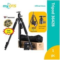 ราคา WEIFENG Flatlay ขาตั้งกล้องน้ําหนักเบาคุณภาพสูงแบบพกพาสําหรับ DSLR/วิดีโอ/กล้อง WF3642B (27740116673)