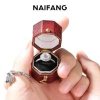 ราคา Naifang กล่องเครื่องประดับ กล่องของขวัญ กล่องแหวนแต่งงาน ทรงแปดเหลี่ยม ขนาดเล็ก สไตล์โบราณ หรูหรา zzslllu.th (25115400937)