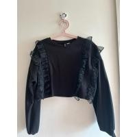 ราคา เสื้อสเวตเตอร์ สเวตเชิ้ต crop h&m ของแท้ เสื้อกันหนาว ครอป สภาพดีมาก (40477021644)