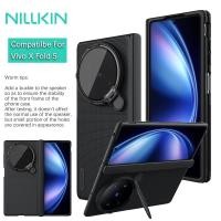 ราคา Nillkin สําหรับ Vivo X Fold 5 Super Frosted Shield Prop PC กันกระแทก Anti-Drop ปกป้องเลนส์กล้อง Kickstand Magnetic Hard ฝาหลังเคสโทรศัพท์ปลอกเชลล์ (43359332057)