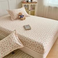 ราคา ​ผ้าปูเตียง​ ผ้าปูที่นอนลายดอกไม้วินเทจ ยางยืดนุ่ม กระชับพอดีตัว ผ้าปูที่นอนสไตล์ผู้หญิง ​ขนาด 6 ฟุต​ ​ขนาด 5 ฟุต​ (27930022880)