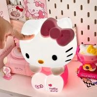 ราคา 7 สี LED Night Light Sanrio Hello Kitty Cinnamoroll โคมไฟซิลิโคนอ่อนนุ่มสําหรับเด็ก Touch Sensor Timing USB ชาร์จโคมไฟ (55500226802)