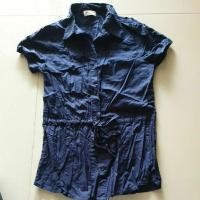 ราคา เสื้อคอเชิ้ตแขนสั้นสีน้ำเงินเข้ม Assign (28927879271)