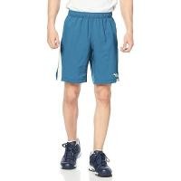 ราคา Mizuno Tennis Badminton Game Pants Half-Pants Japan Association Certified Unisex 62JBB022 Blue Navy/White/White S (44367661756)