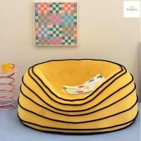 ราคา Trikings โซฟาเก๋ๆ แบบใหม่ ดีไซน์น่ารักเหมือนขนมไข่ โซฟาสบายๆ สำหรับคนขี้เกียจโดยเฉพาะ (26884547944)