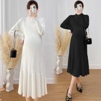 ราคา ชุดเดรสคลุมท้อง ผ้าคาดิแกน เนื้อผ้านุ่ม AA4009 (22519222736)