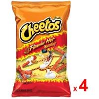 ราคา FRITO-LAY CHEETOS ข้าวโพดอบกรอบรสเนยแข็ง ชีโตส เฟลมมิ่ง ฮอต ครันชี ชีส เฟลเวอร์ สแนคส์ ชุดละ 4 ถุง ถุงละ 226 กรัม / FRIT (11410062841)