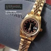 ราคา นาฬิกาus submarineรุ่นSUB-101LDนาฬิกาผู้หญิงนาฬิกาข้อมือสแตนเลสแท้สีทองมีวันที่กันน้ำ100% (27157546425)
