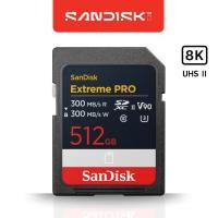 ราคา SanDisk Extreme PRO SD Card UHS-ii 512 GB ความเร็วอ่าน 300MB/s V90 (SDSDXDM-512G-GN4IN) 8K แซนดิส (29535199462)