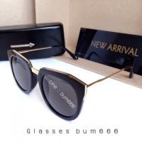 ราคา แว่นกันแดดทรงสวยเก็บทรงหน้า ป้องกัน uv400 ส่งฟรีems (6281946)