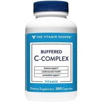 ราคา The Vitamin Shoppe Buffered C Complex 300 แคปซูล บำรุงภูมิคุ้มกัน และสุขภาพหลอดเลือด (52153568607)