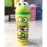 ราคา แก้วน้ำลายกบเคโระ ฝาเปิด มีที่เสียบหลอดดูด ลายการ์ตูน กบเคโระ สีเขียว สวย น่ารักๆ พกพาสะดวก ขนาด 32 ออนซ์ (6619683254)