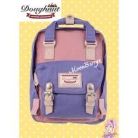 ราคา DOUGHNUT โดนัท กระเป๋าเป้ของแท้ 100% รุ่น Macaroon MINI สี Rose x Taro น่ารัก (367626539)