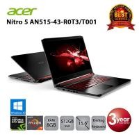 ราคา [โค้ด GDJCTFG รับคืน 5%*] Acer Nitro 5 AN515-43-R0T3/T001 AMD Ryzen 7 3750H/8GB/512GB/GTX1650/15.3/Win10 (Black) (7318754721)