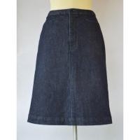 ราคา กระโปรง UNIQLO ผ้ายีนส์ สียีนส์เข้ม (1774727515)
