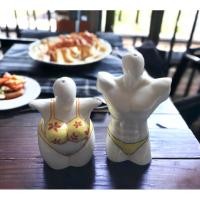 ราคา มือสอง • ขวดเกลือพริกไทย (ได้ 2 ชิ้น) (23257244380)