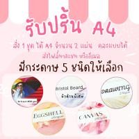 ราคา รับพิมพ์โปสเตอร์ A4 สีสวย คมชัด มีกระดาษให้เลือกหลายแบบ (24020419747)