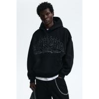 ราคา H&M(เอชแอนด์เอ็ม) ฮู้ดดี้ทรงหลวม Men Loose Fit Hoodie 1313931_1 (50051586453)