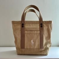 ราคา ของแท้ มีส่วนลดเพิ่ม :-) RALPH LAUREN canvas bag, preloved authentic **ส่งฟรี** (15882135391)