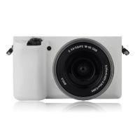ราคา Soft Silicone Camera Case Bag Cover Skin For Sony ILCE-6000 A6000 A6300(White)#0881 (2611201859)