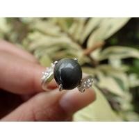 ราคา แหวนเงิน แก้วแร (ตัวเรือนเงินแท้ 92.5%) เบอร์ 52 (1462364597)