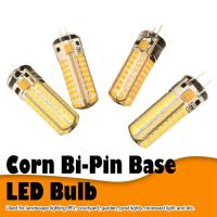 ราคา หรี่แสงได้ G4/GY6.35 หลอดไฟ Led 7W 72leds 12V สําหรับหลอดไฟ Home Cool Cover 4000k ไฟ SMD2835 Neutral Lamparas ซิลิโคน Ac/DC12V ตกแต่ง 360 องศา-beam Spotlight โคมระย้า (28013953104)