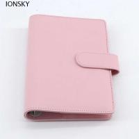 ราคา Ionsky ปกโน๊ตบุ๊ค แฟ้มเครื่องเขียน DIY A6/A5 หนัง PU|ปกหลวมสี (28723349243)