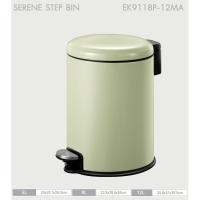 ราคา LOCAL789 EKO ถังขยะเหล็กเคลือบขาเหยียบทรงกลม 12 ลิตร รุ่น SERENE EK9118P-12MA ขนาด 25.80x31.10x39.50 ซม. สีเขียวอ่อน (42123582652)