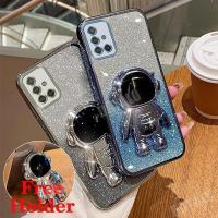 ราคา 256GB 128GB 128GB 128GB 128GBปลอกชุบGlitterสําหรับSAMSUNG a51 Samsung a71 เคสโทรศัพท์แบบนุ่มซิลิโคนกันกระแทกพร้อมนักบินอวกาศขาตั้งสําหรับกรณีสาว (41475455970)