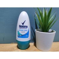 ราคา REXONA เรโซน่า โรลออนชาวเวอร์คลีน สีเขียวฟ้า ขนาด 50 มล.. (23445163853)