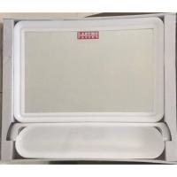 ราคา กระจก PVC ชุด 3 ชิ้นเหลี่ยม LA202 สีขาว (29255921935)