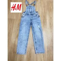ราคา เอี๊ยมยีนส์ H&M #ของแท้ [มือ2] ป้าย Size 10-11 ขวบ [ผู้ใหญ่ตัวเล็กใส่ได้] สภาพดีเทียบมือ1 (19395220556)