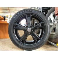 ราคา แม็กขอบ18 สีอบpowder coat พร้อมยางมิชลิน 225 50 18 ปี22 ใส่รีโว่วีโก้ คลอส innova camry vellfire อื่นๆ 5 รู 114 (24669419650)