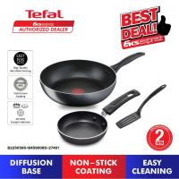 ราคา Tefal Cook& Clean กระทะตื้น ขนาด 26 ซม. รุ่น B2250595